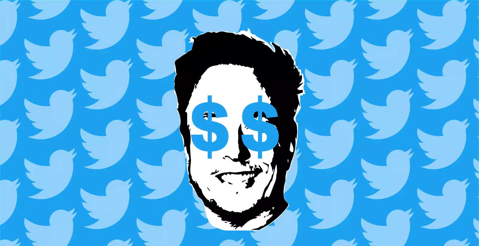 **Alt text (in Italian):**
Elon Musk e Twitter: il futuro dell'uccellino azzurro tra soldi e cambiamenti.