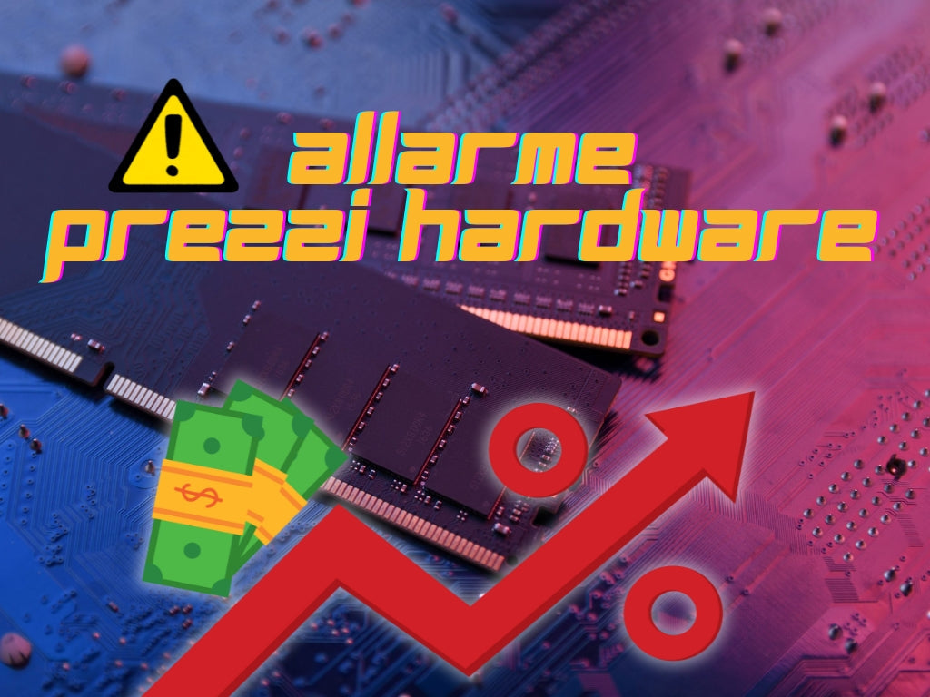 Allarme prezzi hardware, grafico di aumento prezzi RAM su scheda madre, qalnexvori.shop