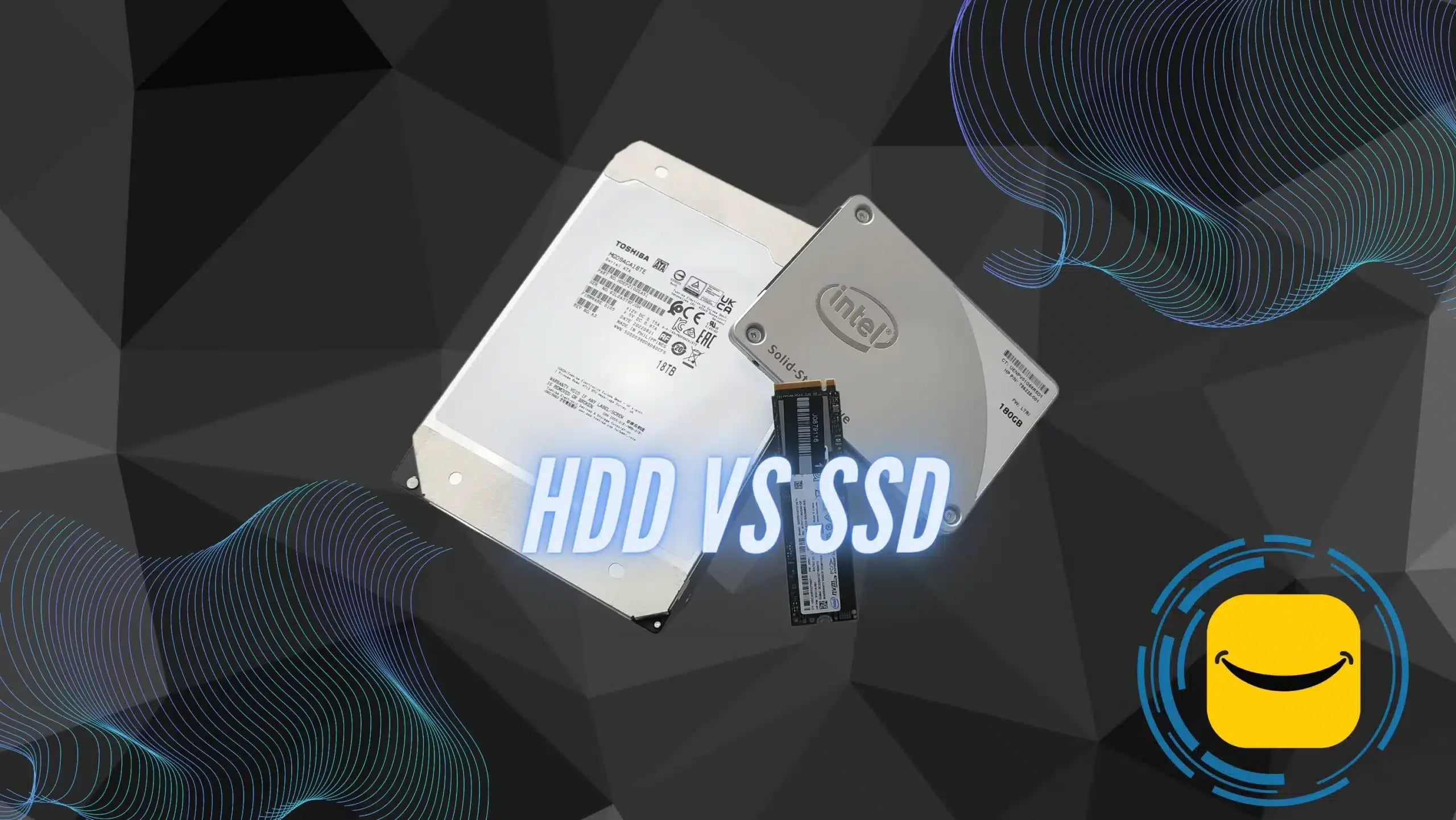 **Alt text (in Italian):**  
Confronto tra HDD e SSD nei PC, notebook e workstation ricondizionati.