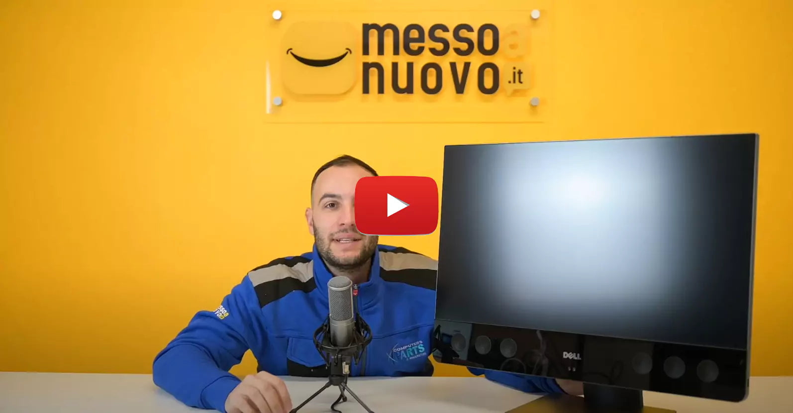 **Alt text (in Italian):**  
Recensione Dell Precision 5720: workstation All-in-One per professionisti.