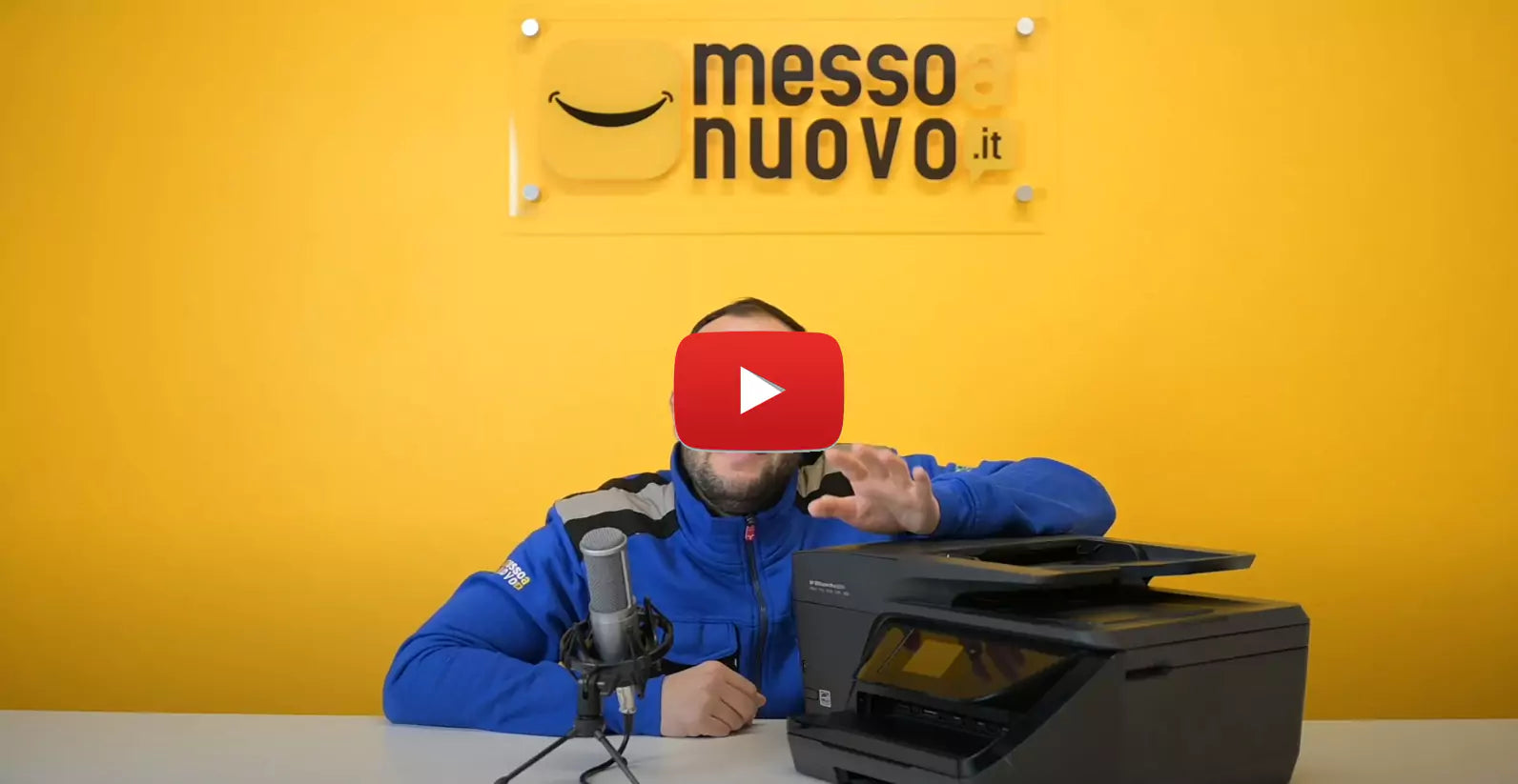 **Alt text (in Italian):**  
Recensione HP OfficeJet Pro 6970: stampante multifunzione sorprendente