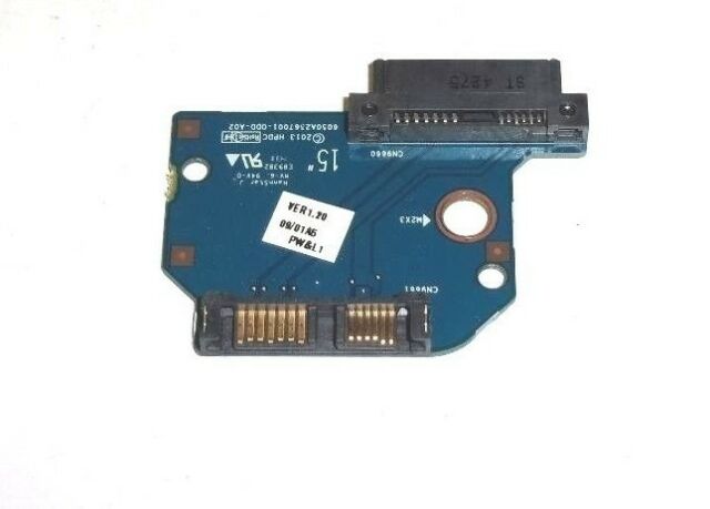 Scheda adattatore SATA per notebook, componente ricondizionato qalnexvori.shop su sfondo bianco