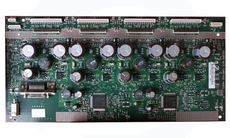 Scheda elettronica stampata con condensatori e chip, ricambio per PC o workstation