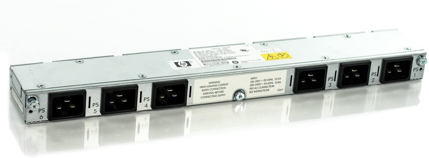 Modulo di alimentazione HP per server, metallo, 6 porte IEC, visibile su qalnexvori.shop