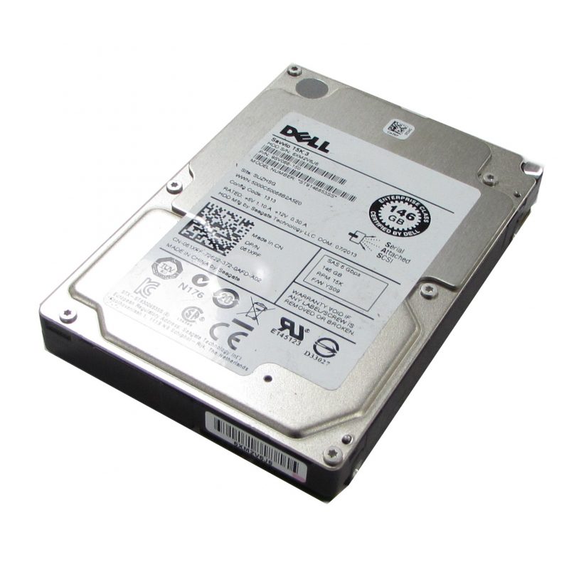 Dell Savvio 15K.3 ST9146853SS 146GB 15K SAS 2.5" Hard Drive No Caddy