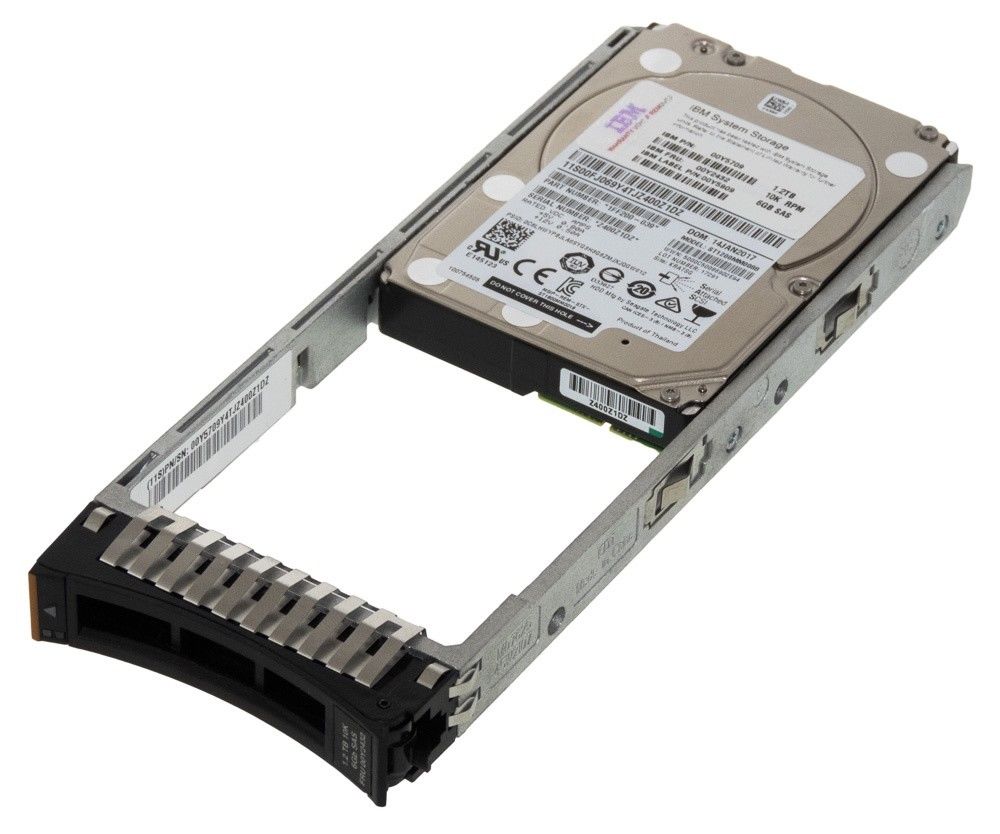 IBM 00Y2432 1.2TB 10k 6G SAS 6.3cm 00Y5709 HARD DISK IBM 2,5" 10K RPM 1,2Tb 6Gb SAS CON CADDY