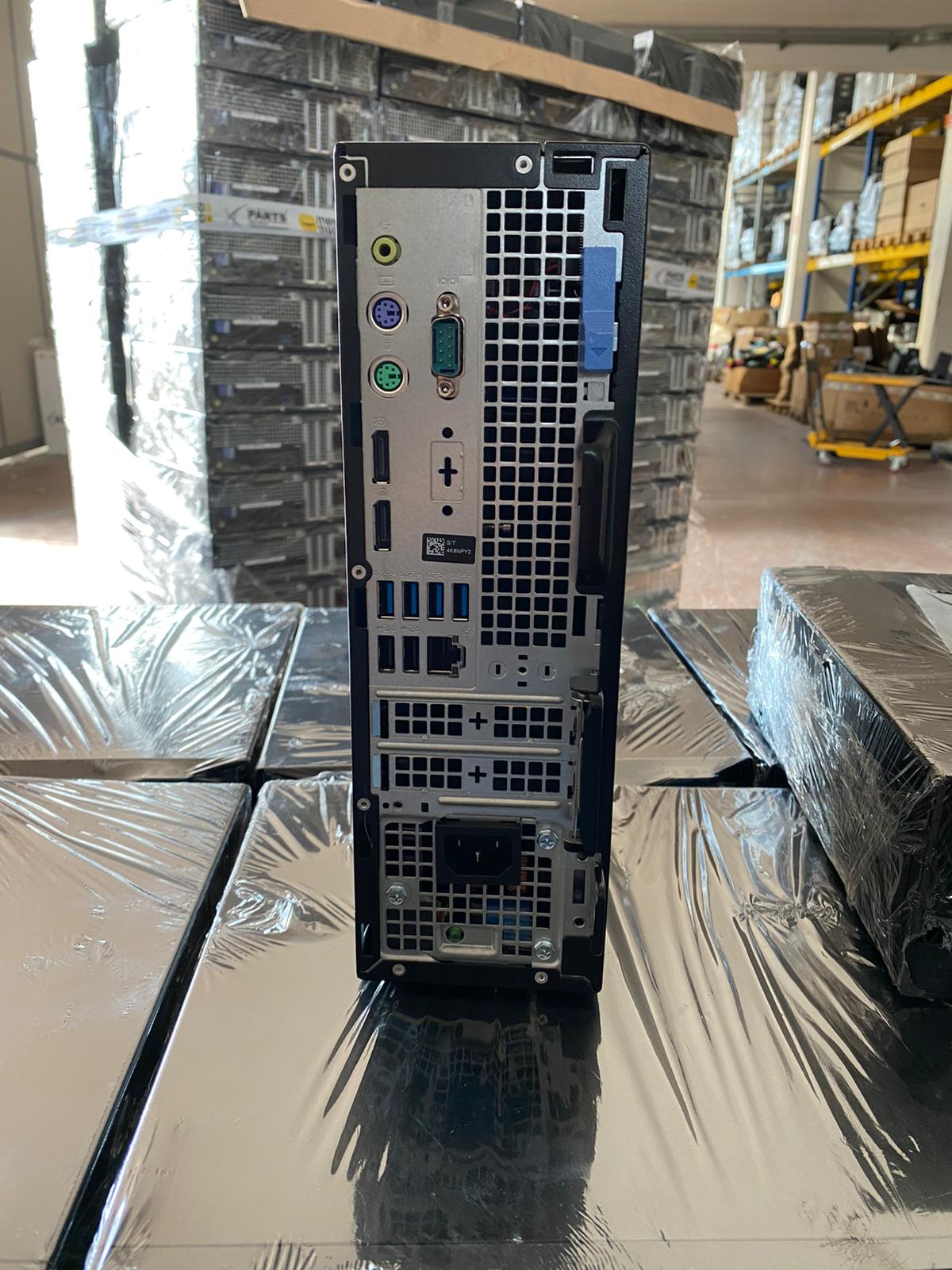 DELL OptiPlex 7060 Desktop SFF Bundle | Intel Core Intel Core i7-8700T 2,4 GHz | RAM 16 GB | SSD 512 GB | AOC I2475PXQU LED-IPS-Monitor 23,8″ 1920×1080 Pixel Full HD | Kabelgebundenes Maus- und Tastatur-Kit