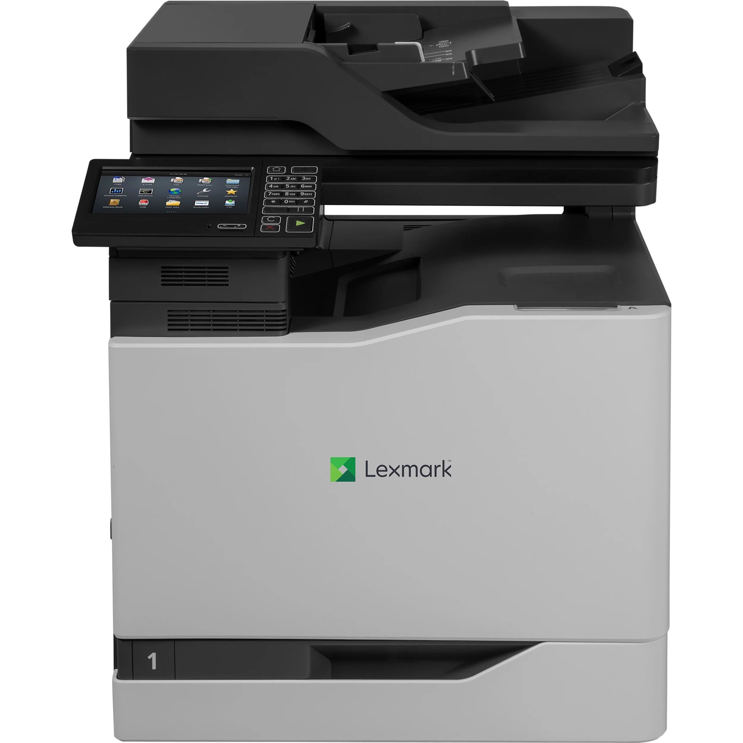 Lexmark CX820 Ricondizionata Multifunzione Laser a colori A4 50ppm con display touchscreen, ideale per uffici su qalnexvori.shop