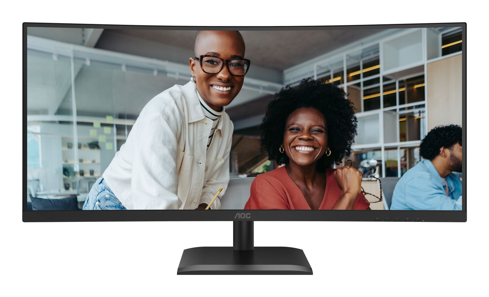 AOC 34 3440X1440 CURVO MULTIMED HDMIX2 DP USB