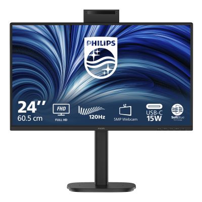 PHILIPS 23,8 16:9 IPS 1920x1080 120Hz vga hdmi dp hub usb