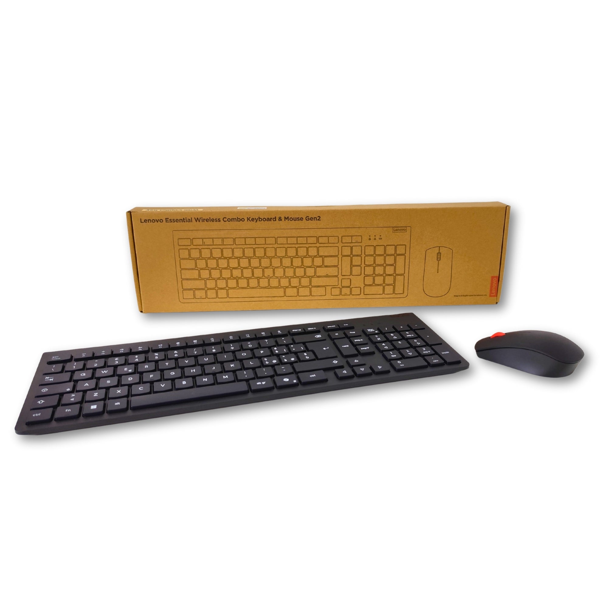 Kit Tastiera e mouse Lenovo Gen2 Wireless Italiana