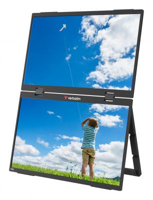 VERBATIM DUAL MONITOR PORTATILE 15,6 FHD