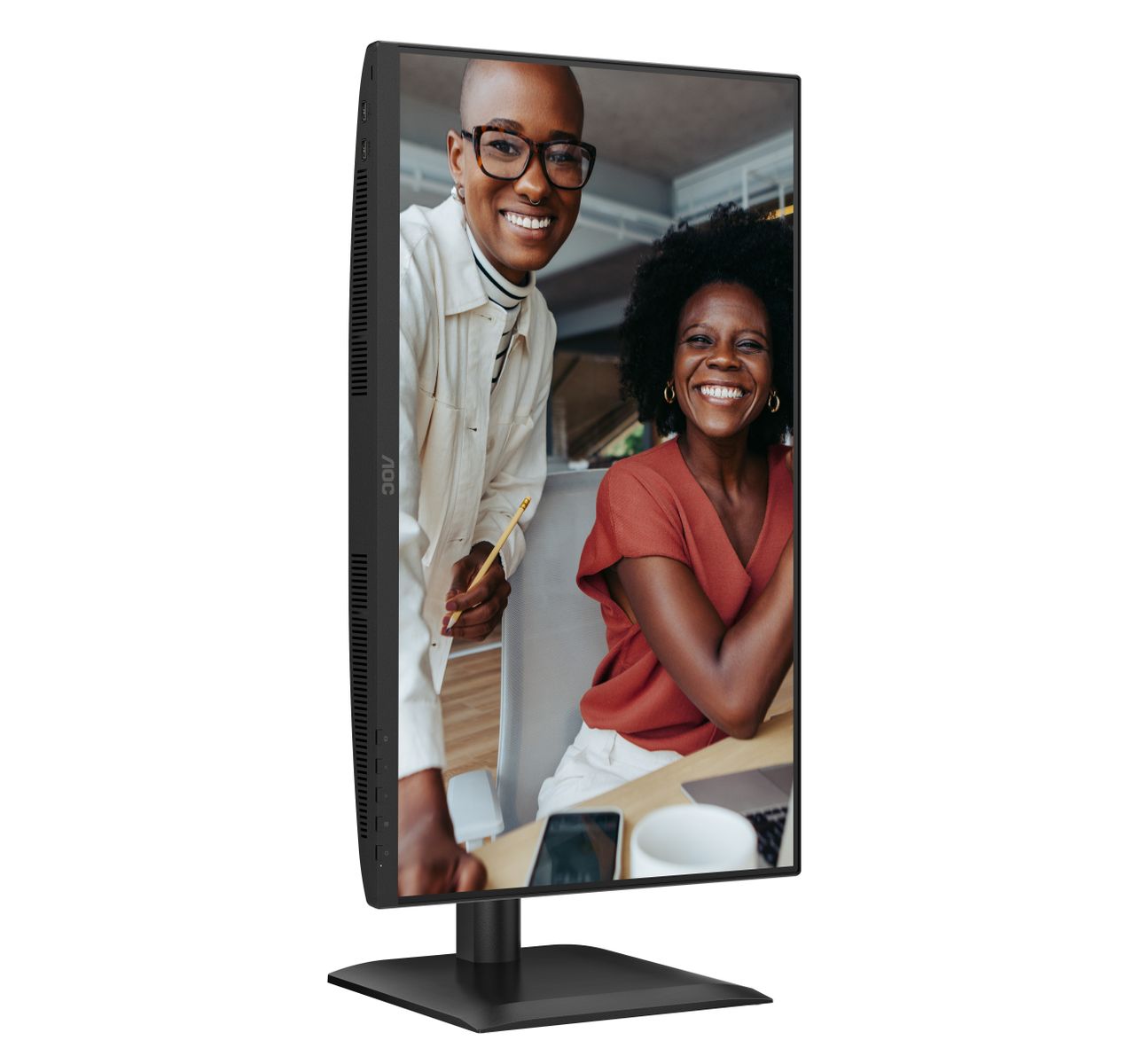 AOC 24 16:9 IPS 1920x1080 120Hz pivot reg in altezza