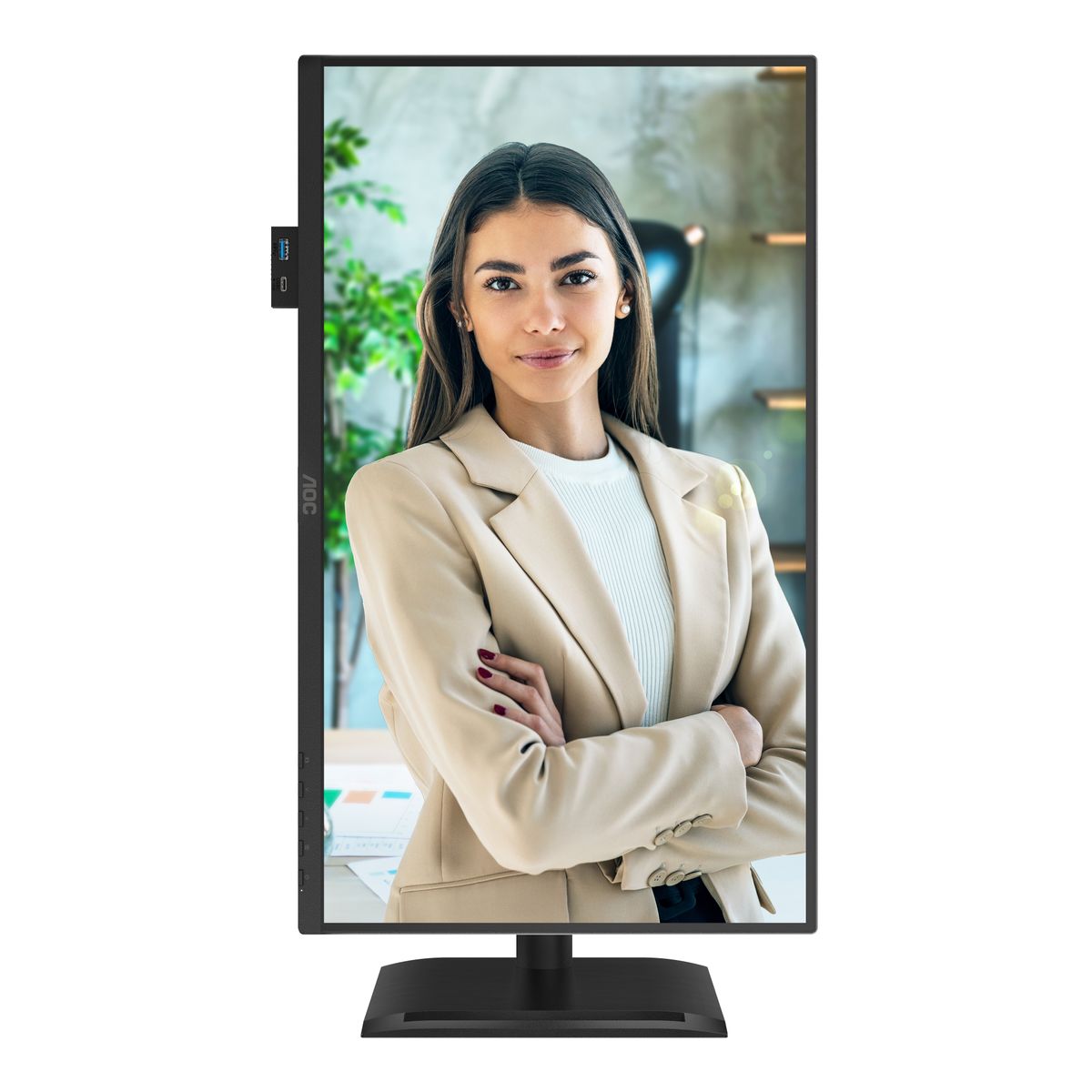 AOC 24 16:9 IPS 1920X1080 120HZ MULTIMED VGA HDMI DP