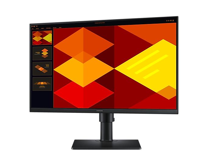 Samsung S24D406 MONITOR, FHD, SPEAKER, ADJUSTABLE STAND, PIVOT