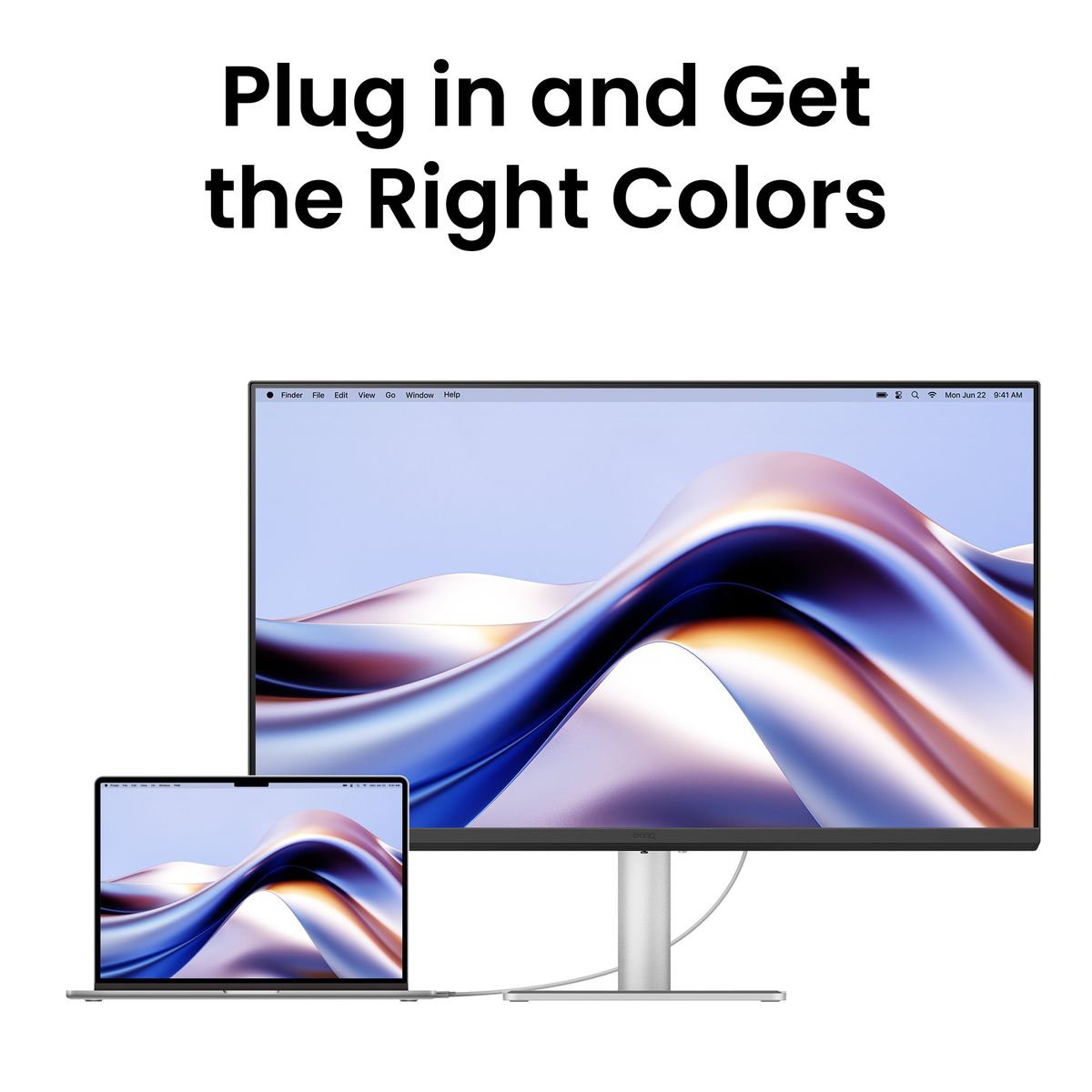 BenQ 32 IPS, 4K 3840X2160 USB-C 1.5M, HDMI1.8 X1