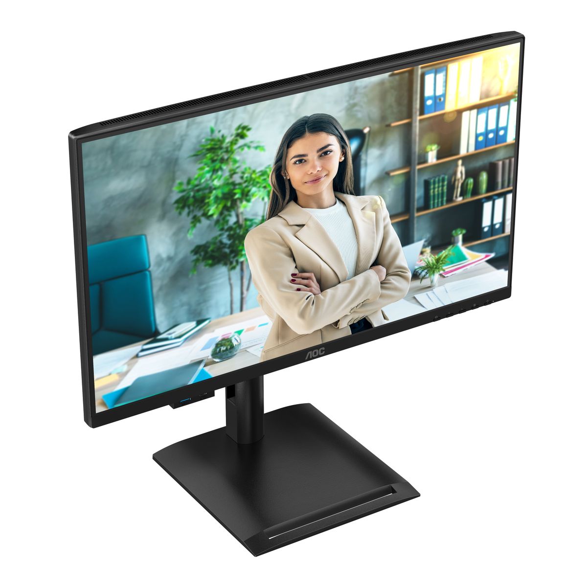 AOC 24 16:9 IPS 1920X1080 120HZ MULTIMED VGA HDMI DP