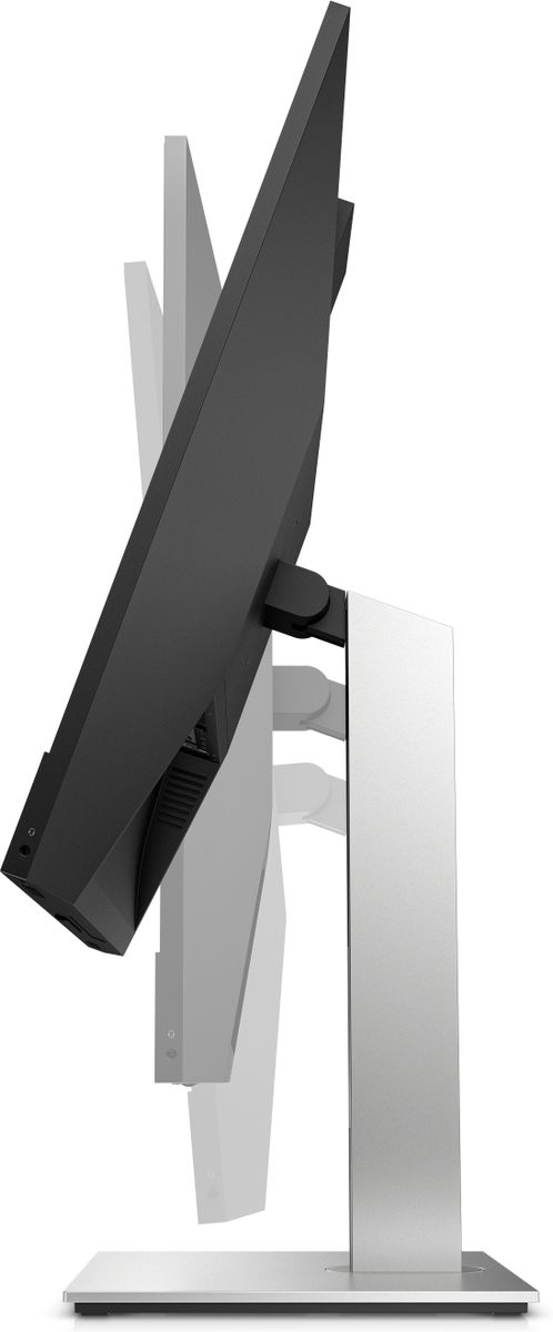 Monitor HP E27m G4 27 pollici 4K con supporto regolabile in altezza e inclinazione, ideale per il bundle HP EliteDesk Mini e Monitor 27 pollici.