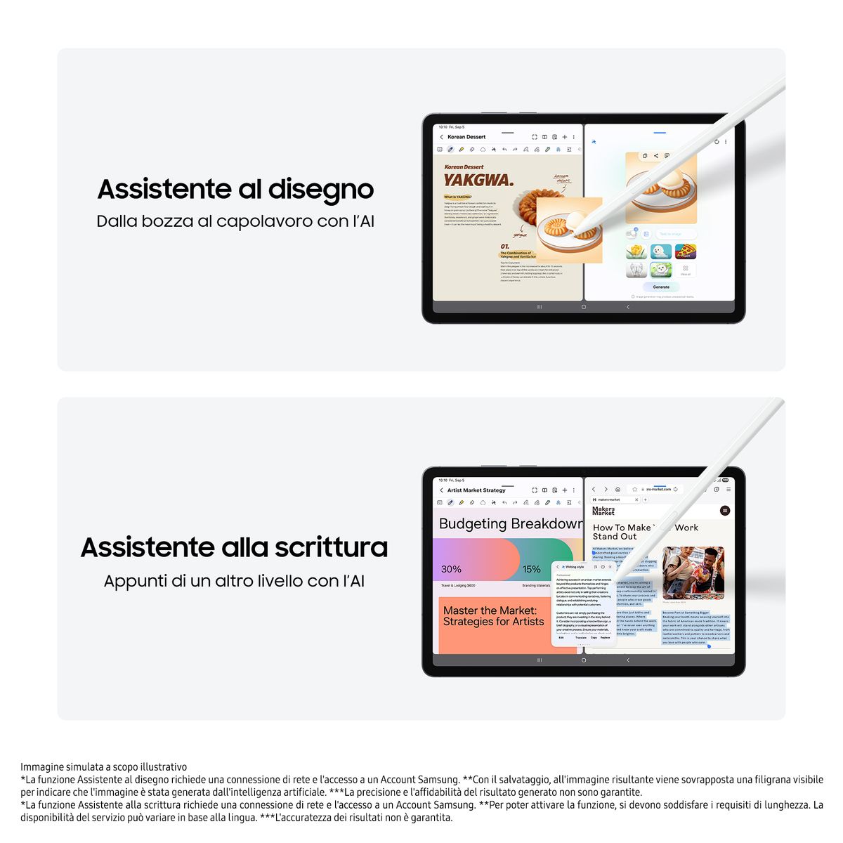 SAMSUNG GALAXY TAB S11 11POLLICI WIFI 8GB / 128GB