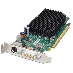 Scheda video ATI Radeon X1300 256MB, vista dettagliata, usato per pc gaming e workstation
