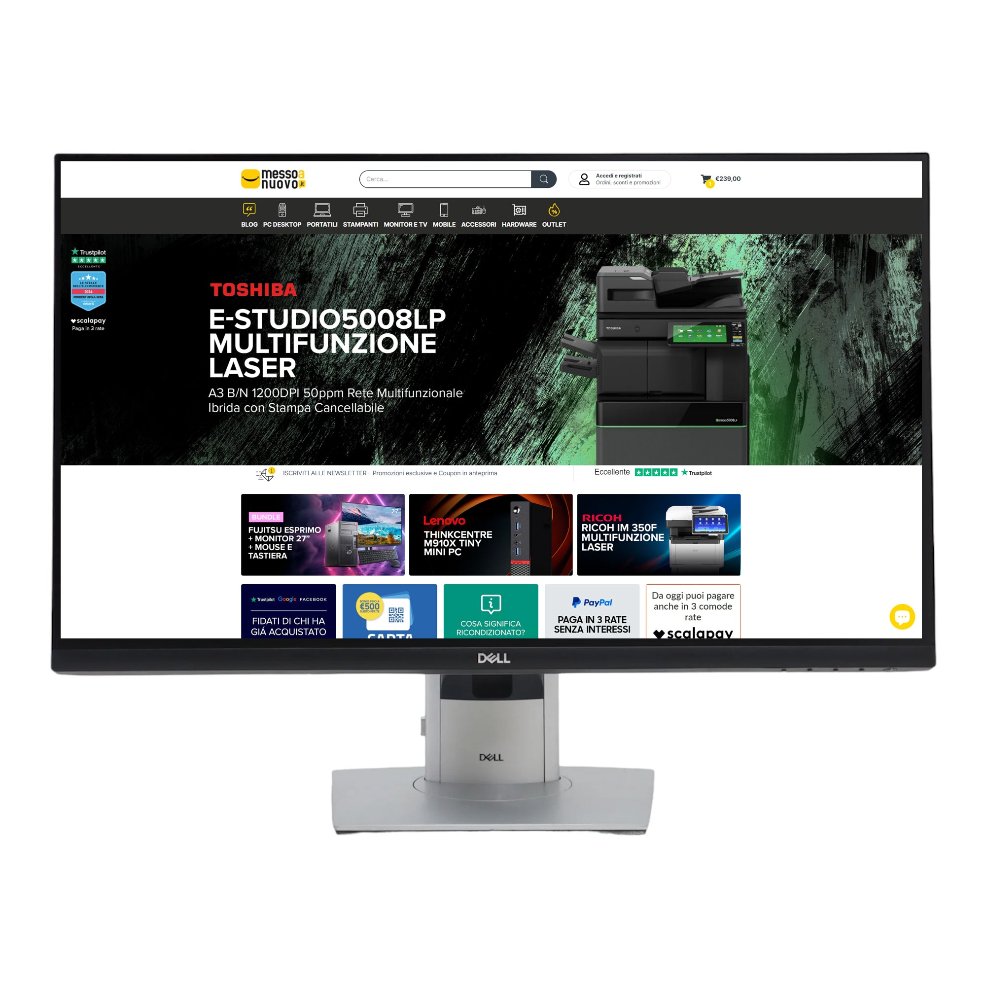All In One Dell Optiplex 3090 Ultra 27" FullHD IPS | Intel Core i5-1145G7 | Ram 32GB | SSD 512GB | Windows 11 Pro