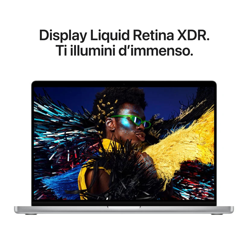 Display Liquid Retina XDR del MacBook Pro 16 pollici con colori intensi e alta luminosita