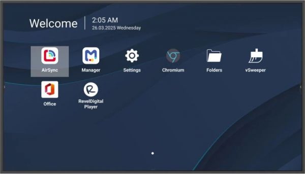 VIEWSONIC 86 LED , 3840*2160, 500 NITS, ANDROID 14, 24/7