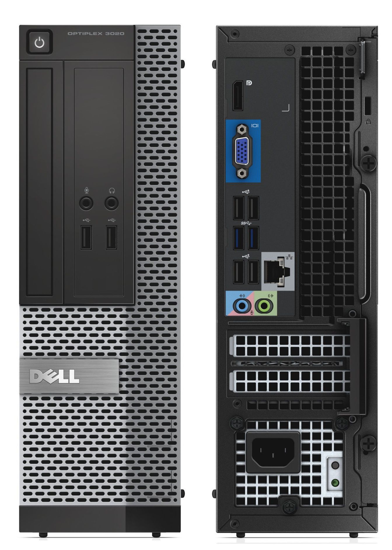 Dell OptiPlex 3020 Computer Fisso SFF | Intel Core i3-4130 3.40 GHz | 8 GB Ram | 500GB Hard Disk | Windows 10 | compatto economico e perfetto per l’ufficio