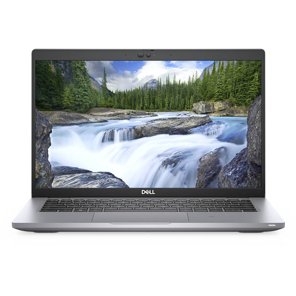 Notebook Dell Latitude 5420 ricondizionato con display FHD da 14 pollici acceso, ideale per lavoro e studio, con tastiera italiana.