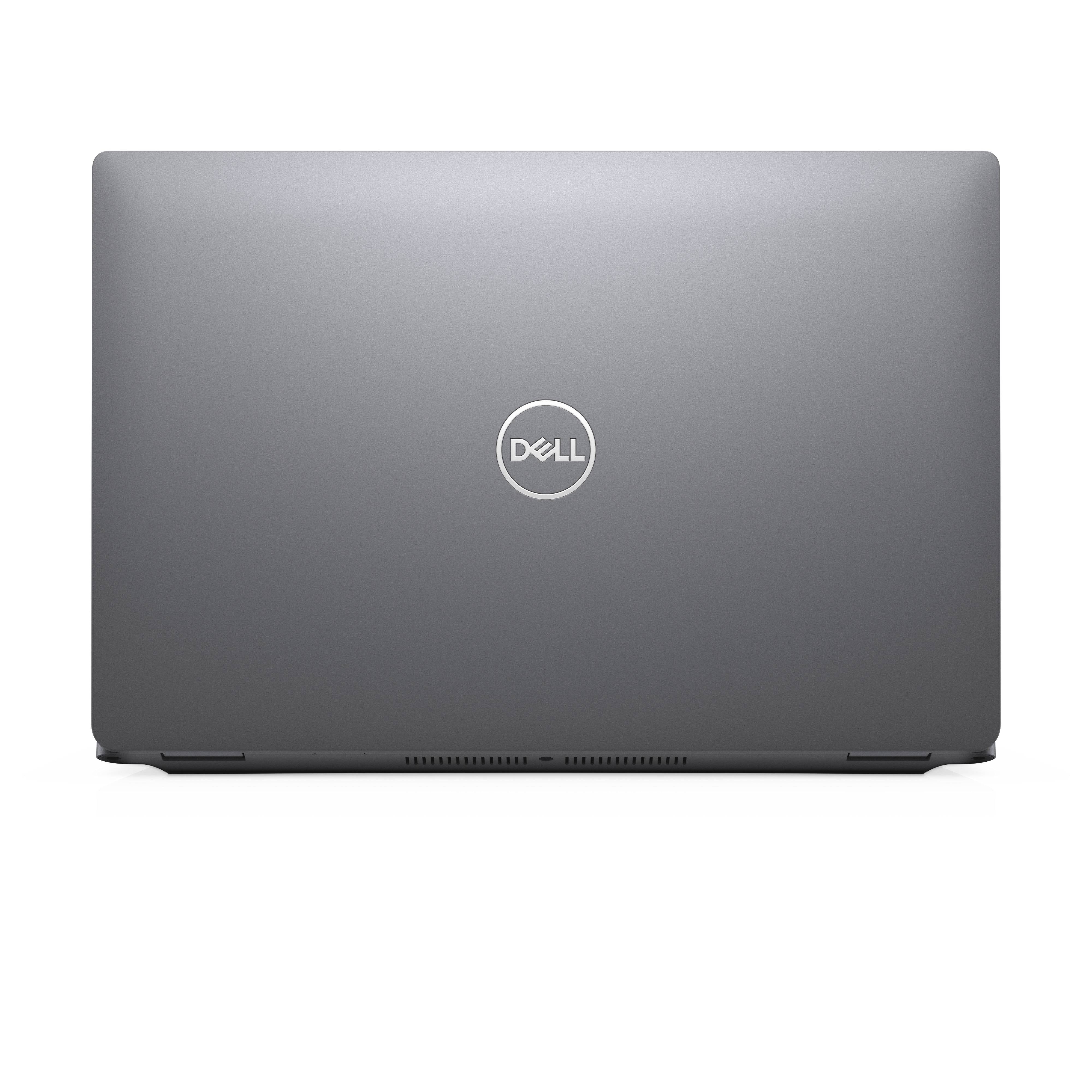 Cover posteriore in alluminio del Dell Latitude 5420 con logo Dell, notebook ricondizionato robusto e professionale.
