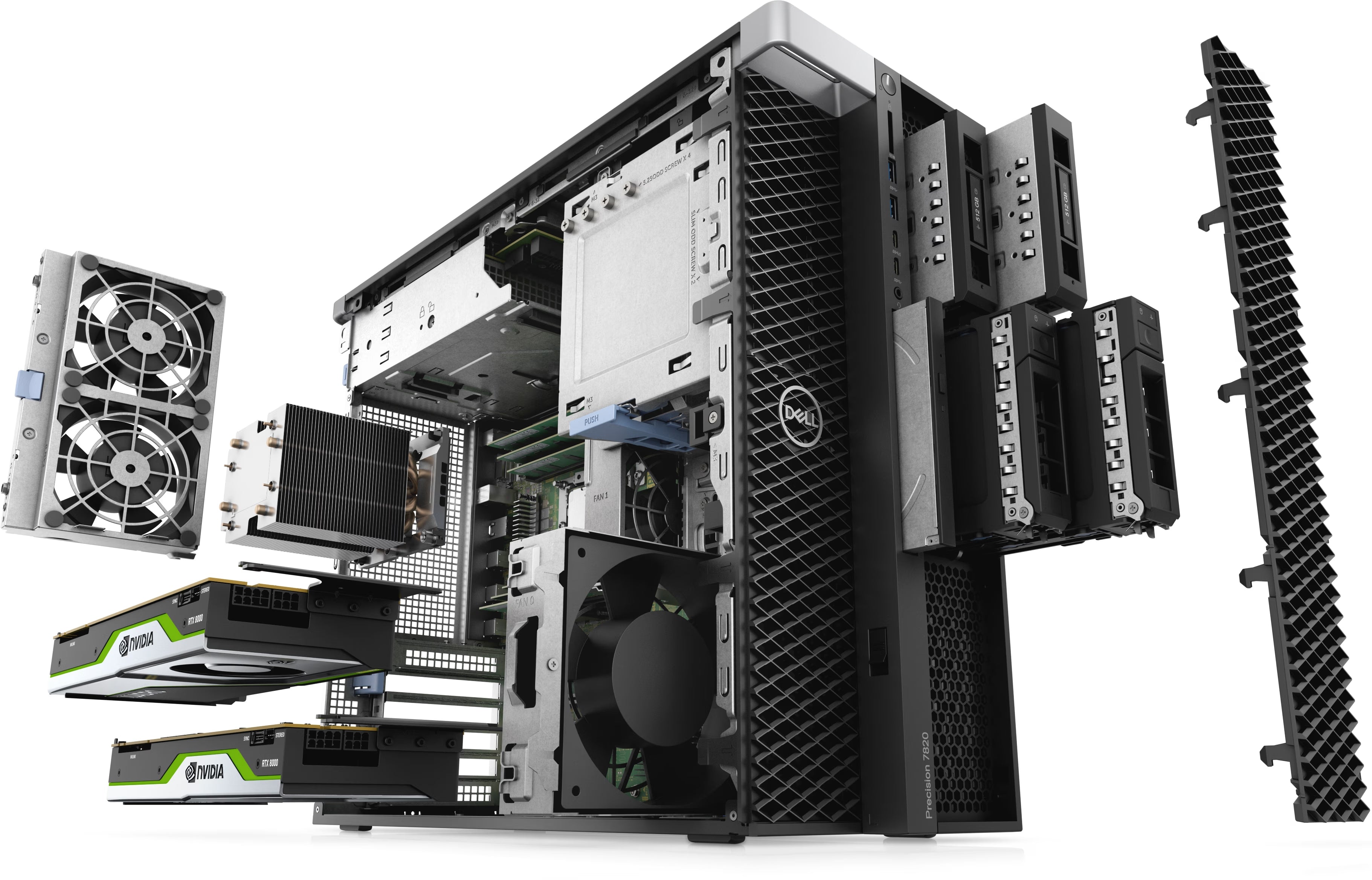 Dell precision 7820 Workstation | Intel Xeon Gold 6230 | Ram 64GB | SSD 1TB | Nvidia Professional GPU | Windows 11 Pro 