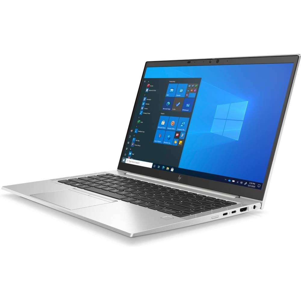 HP EliteBook 840 G8 Ricondizionato - vista laterale con porte USB-C e HDMI