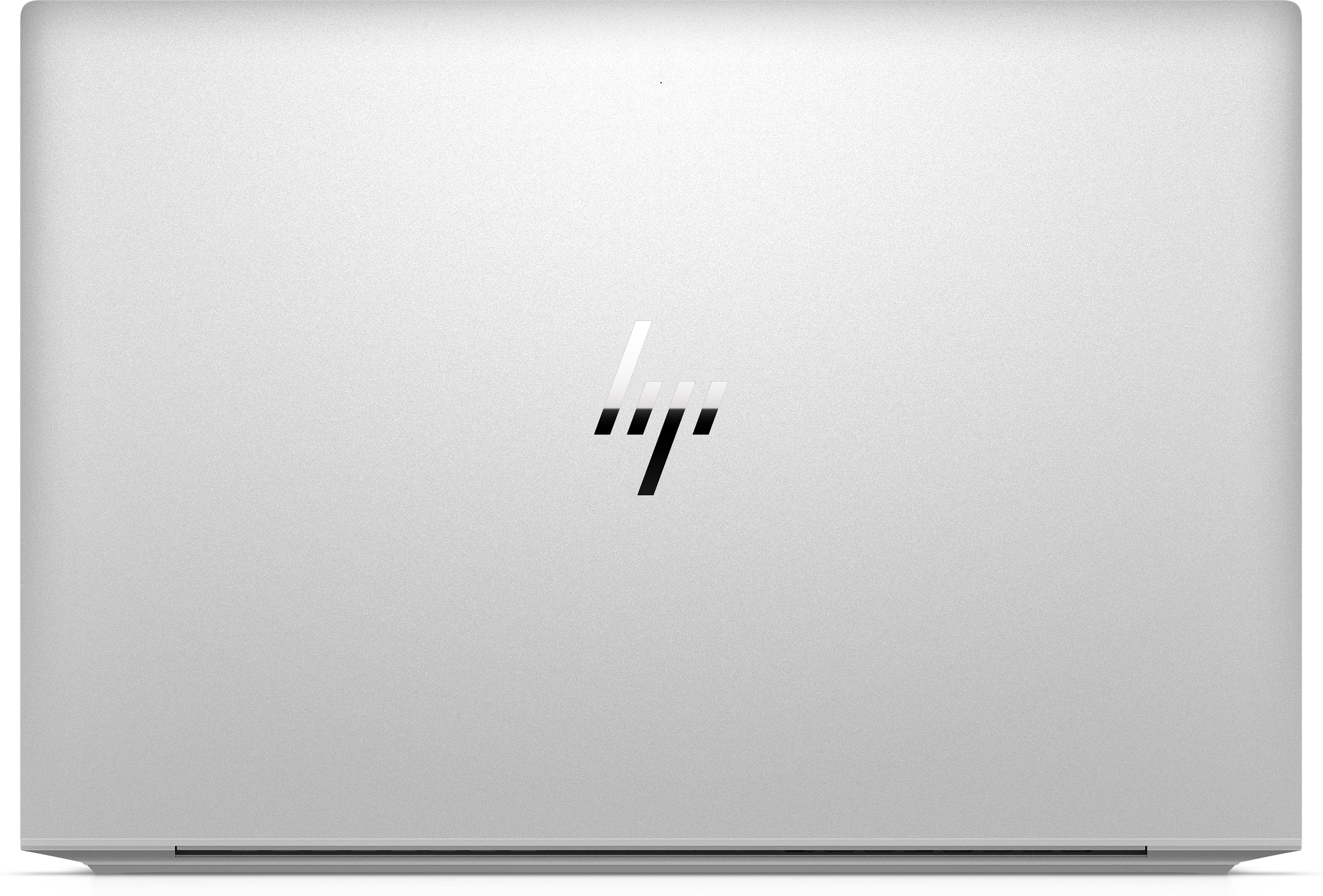 HP EliteBook 840 G8 Ricondizionato - vista dall'alto del coperchio con logo HP