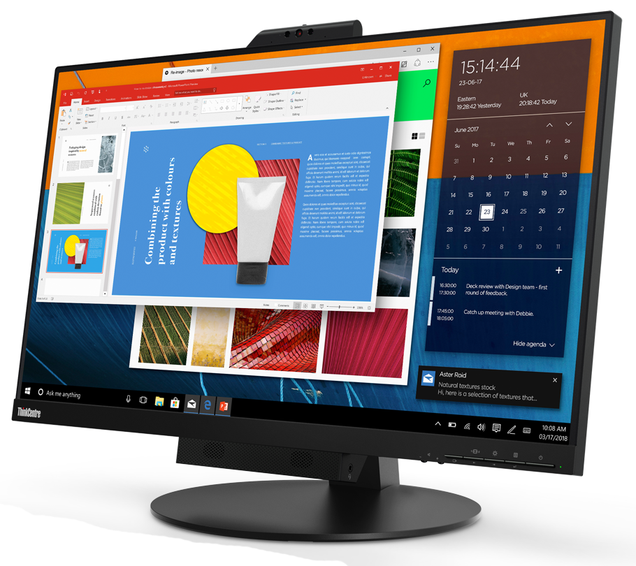 All In One Lenovo ThinkVision Tiny-In-One 27" QHD | Intel Core i5-10500T | Ram 16GB | SSD 1TB | Powerful and Versatile FreeDOS