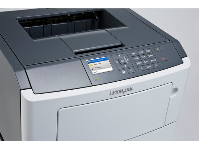 Stampante laser Lexmark MS415dn con display e tastiera, disponibile su qalnexvori.shop