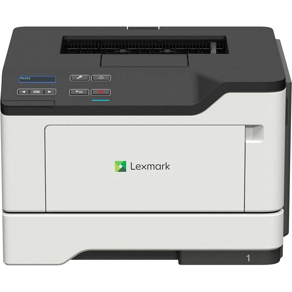 Lexmark MS421dn - Stampante laser monocromatica A4 con stampa fronte/retro automatica, velocità 40 ppm e risoluzione 2400 dpi.