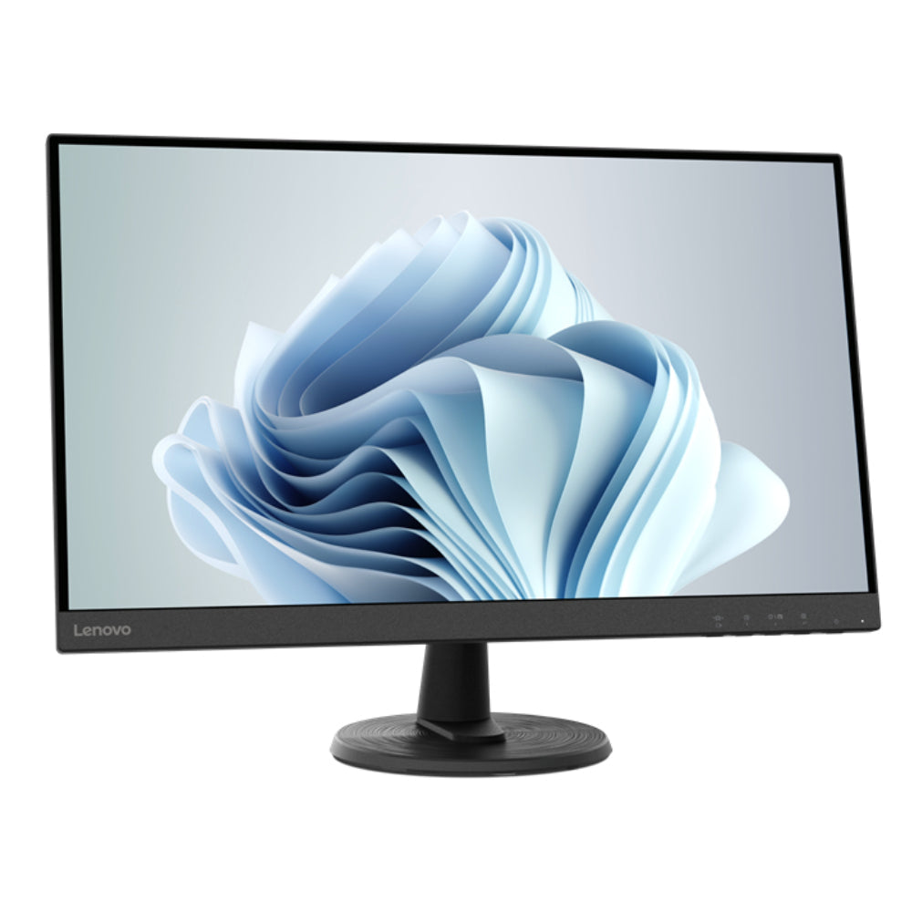 Monitor LED Lenovo 27″ FullHD incluso nel bundle Lenovo M920Q PC compatto ThinkCentre con Core 8 Gen, ideale per postazioni salvaspazio.