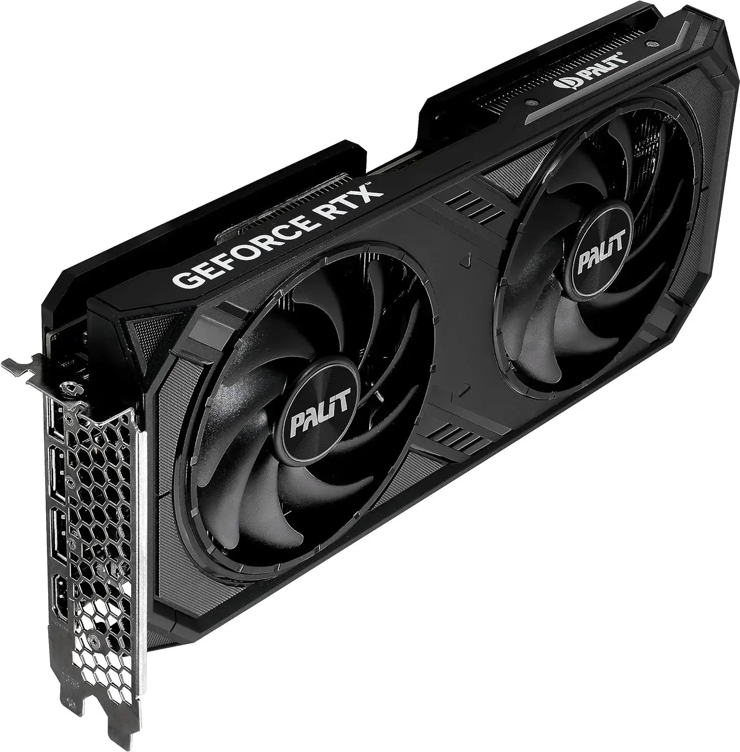 Scheda video NVIDIA RTX 4070 12GB Palit con doppia ventola, ideale per PC Gaming ULTRA ad alte prestazioni con Intel Core Ultra 7-265KF.