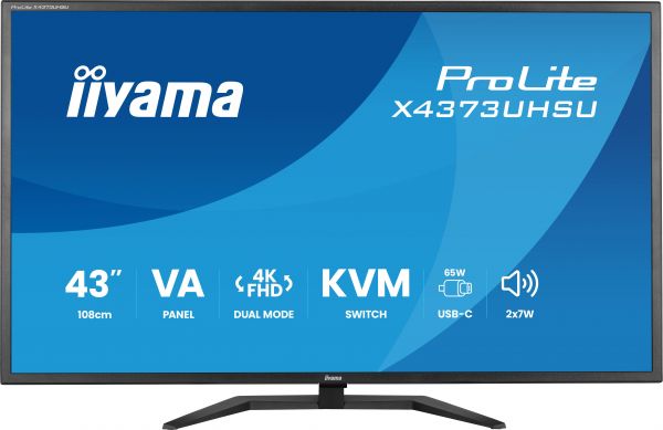 IIYAMA 43 VA-PANEL, 3840X2160 UHD