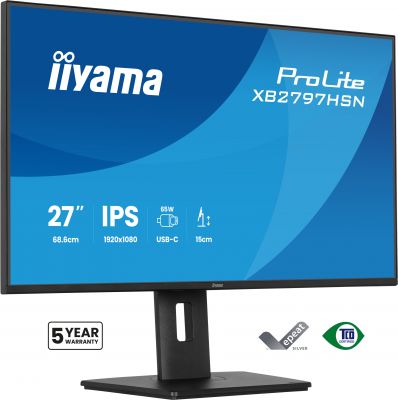 IIYAMA 27 IPS 1920x1080, USB-C