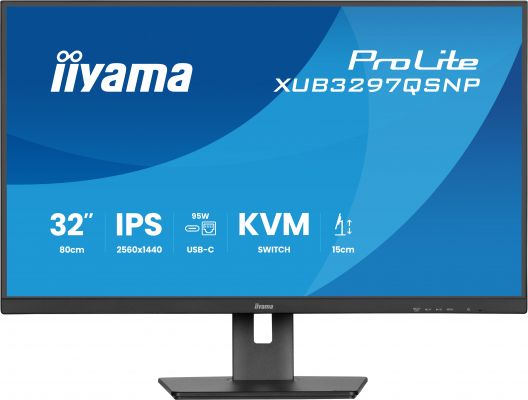 32 IPS-panel, 2560x1440, 350cd/m², USB-C Dock