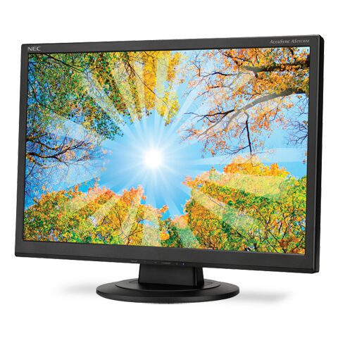 NEC AccuSync AS191WM Monitor LCD CCFL 19" 16:10 1440 x 900 pixels Contrasto 1000:1 Tempo di risposta 5ms Luminosità 250 cd/m2 VGA DVI-D