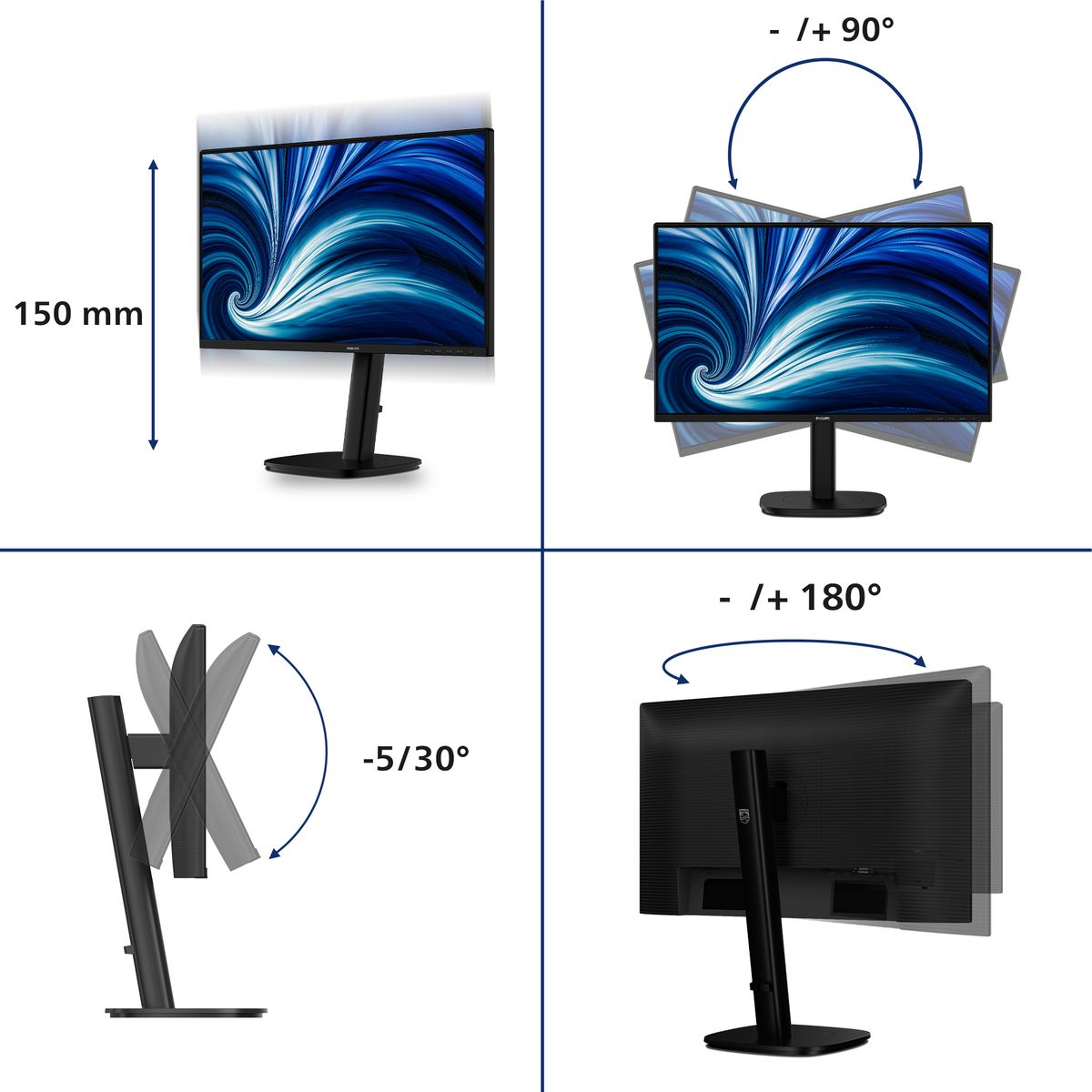 PHILIPS 23,8 16:9 IPS 1920X1080