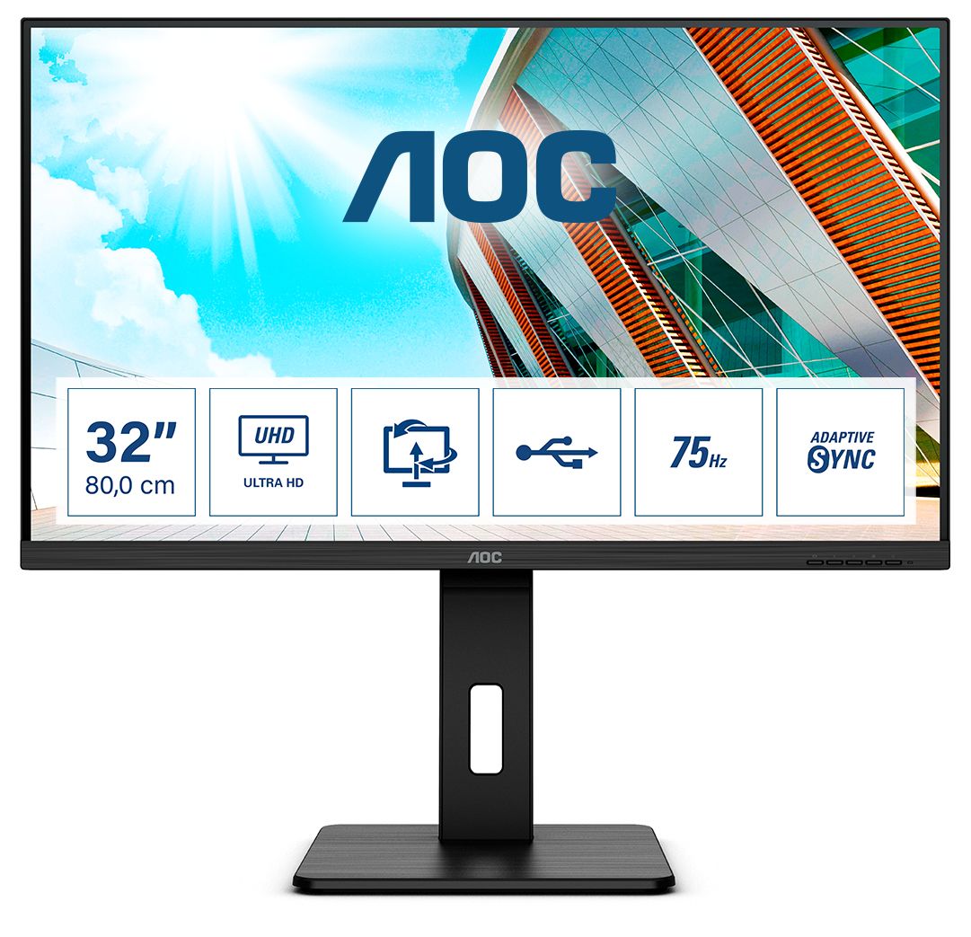 31,5 16:9 3840X2160 60HZ VA 350CD/M2 HDMI/DP [IMAGE 1]