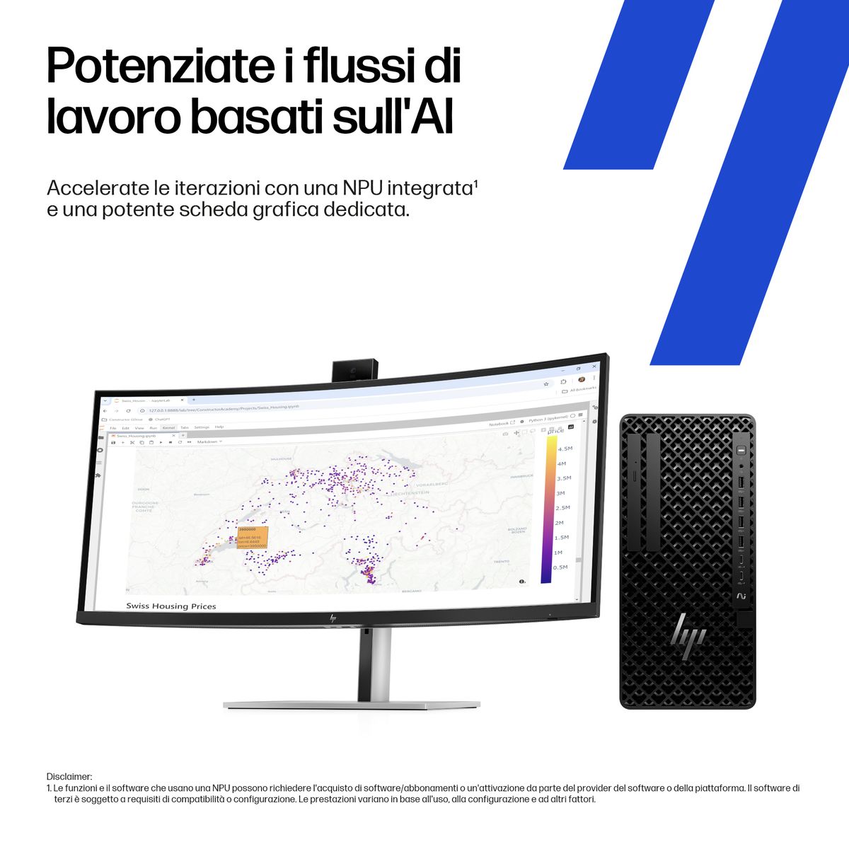 HP INC. Z1 G1I TWR ULTRA 7 265 32GB/1TB RTX A1000 W11P 3YW