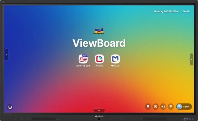 VIEWSONIC 65 4K, ANDROID 16 EDLA,TOUCH, 8G RAM/128GB