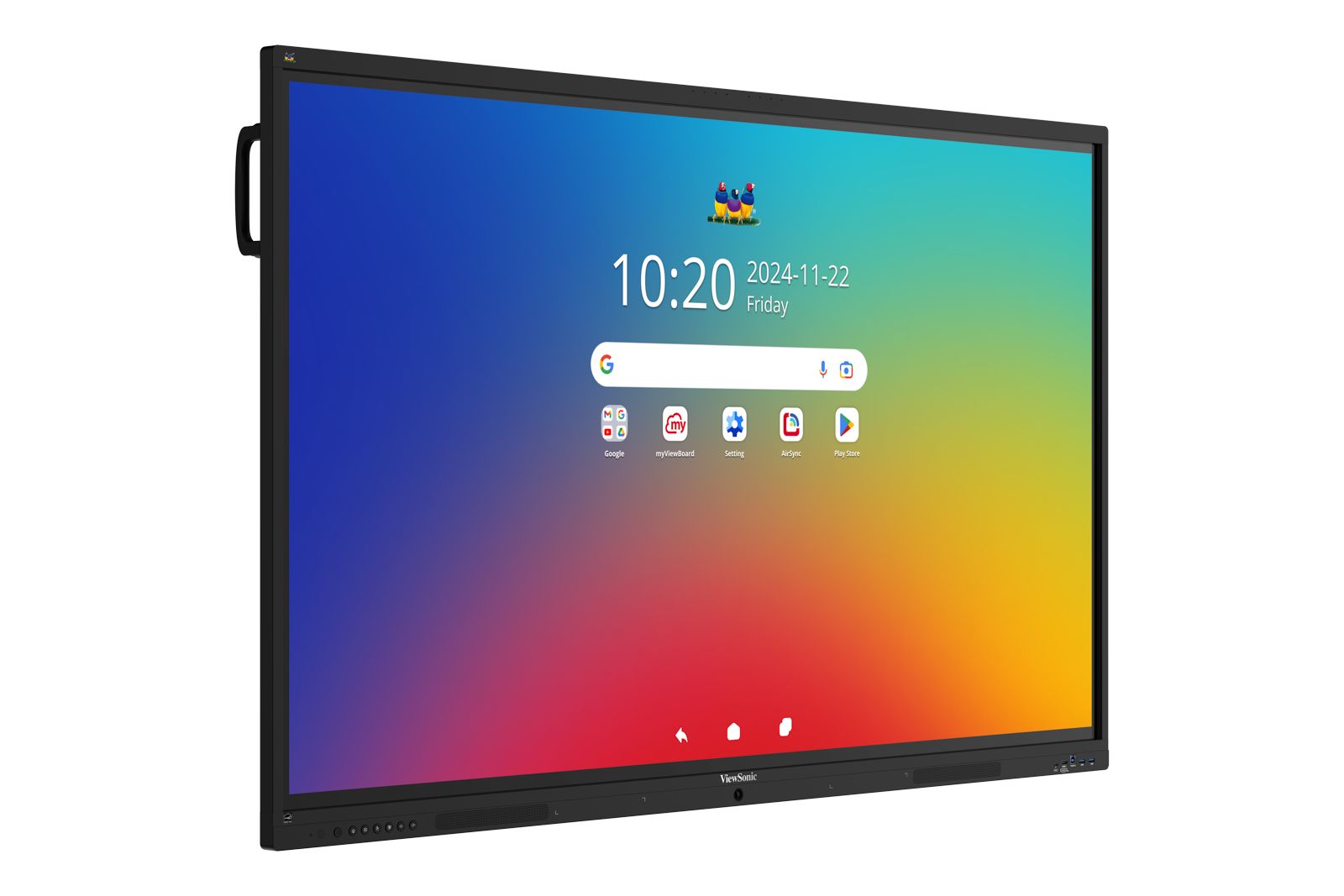 VIEWSONIC 65 4K, ANDROID 16 EDLA,TOUCH, 8G RAM/128GB