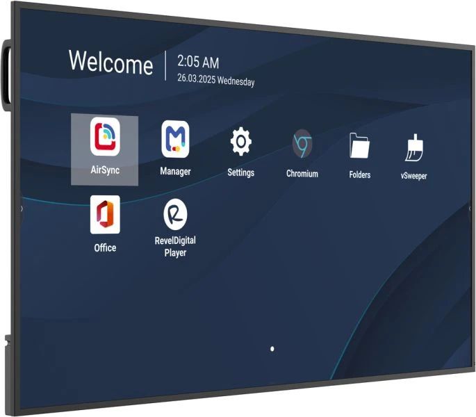 VIEWSONIC 65 LED , 3840*2160, 500 NITS, ANDROID 14, 24/7