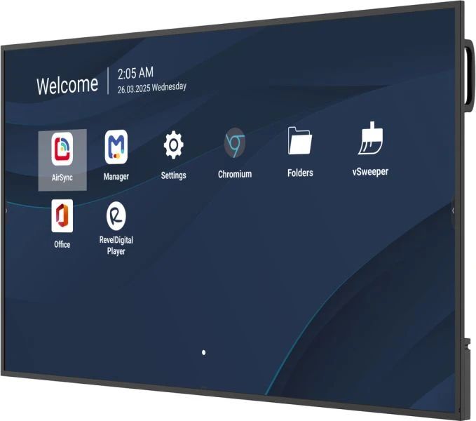 VIEWSONIC 65 LED , 3840*2160, 500 NITS, ANDROID 14, 24/7