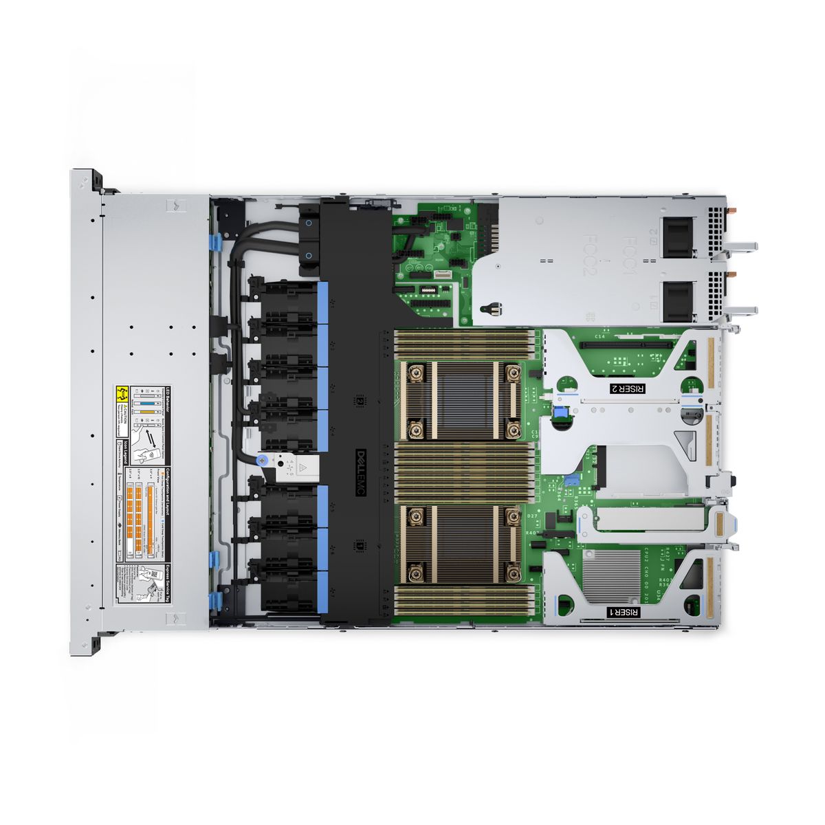 DELL  R450 8X2.5  4310 1X16GB 1X480GB SSD H755 3YR [IMAGE 10]